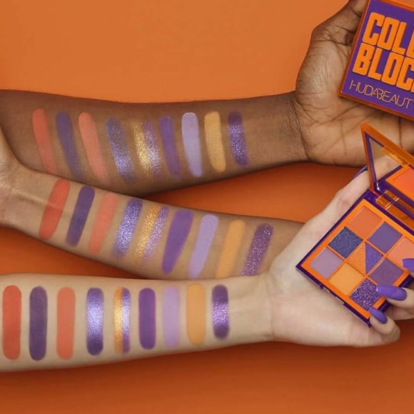 Huda Beauty Color Block Obsessions Palette: Purple & Orange - Picture 2 of 2